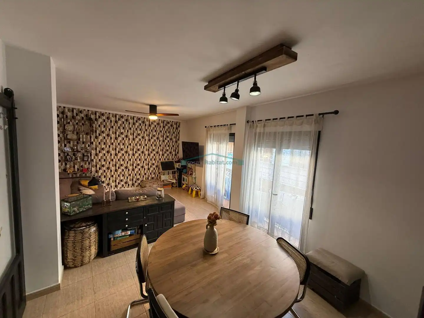 Living room of Flat for sale in Cocentaina  with Air Conditioner, Storage room and Balcony