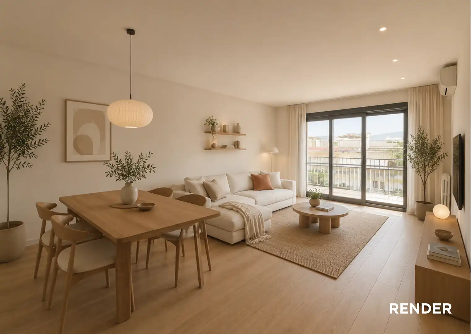 Sala de estar de Piso en venta en Igualada con Aire acondicionado, Calefacción y Trastero