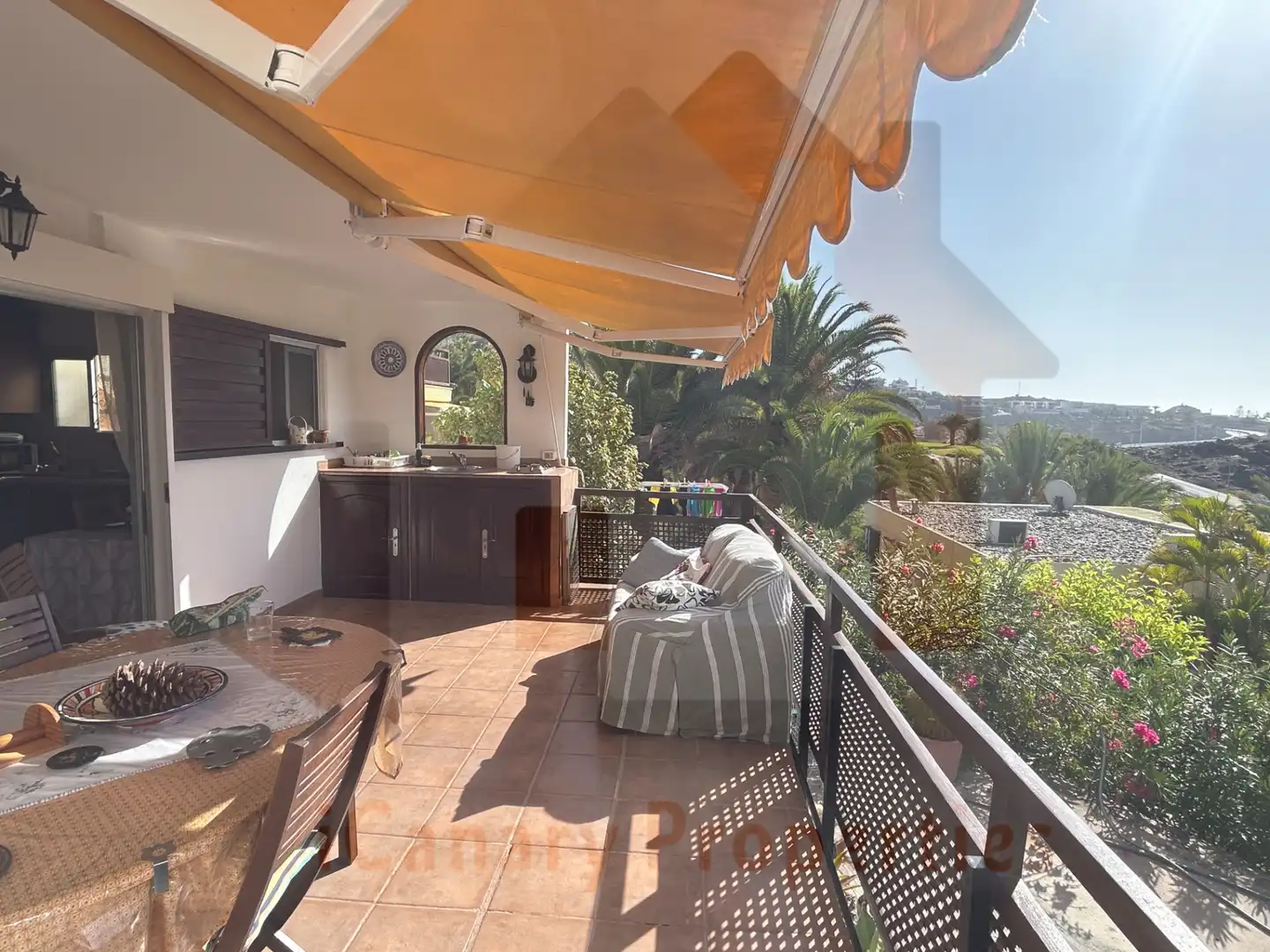 Terrasse von Wohnungen zur Miete in San Bartolomé de Tirajana mit Klimaanlage, Terrasse und Möbliert