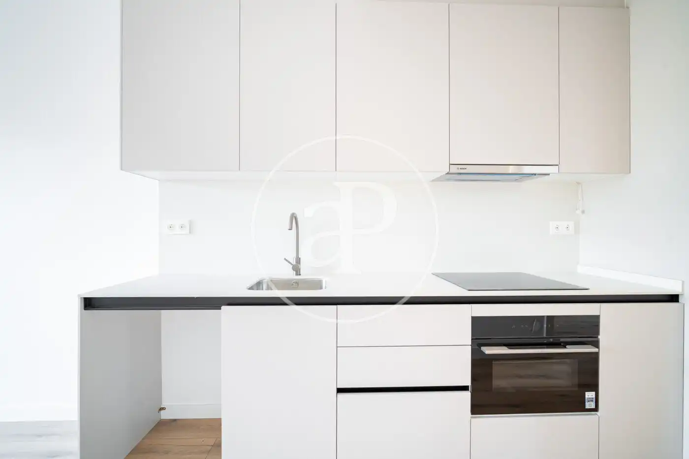 Kitchen of Flat for rent in Barcelona  with Air Conditioner, Heating and Terrace