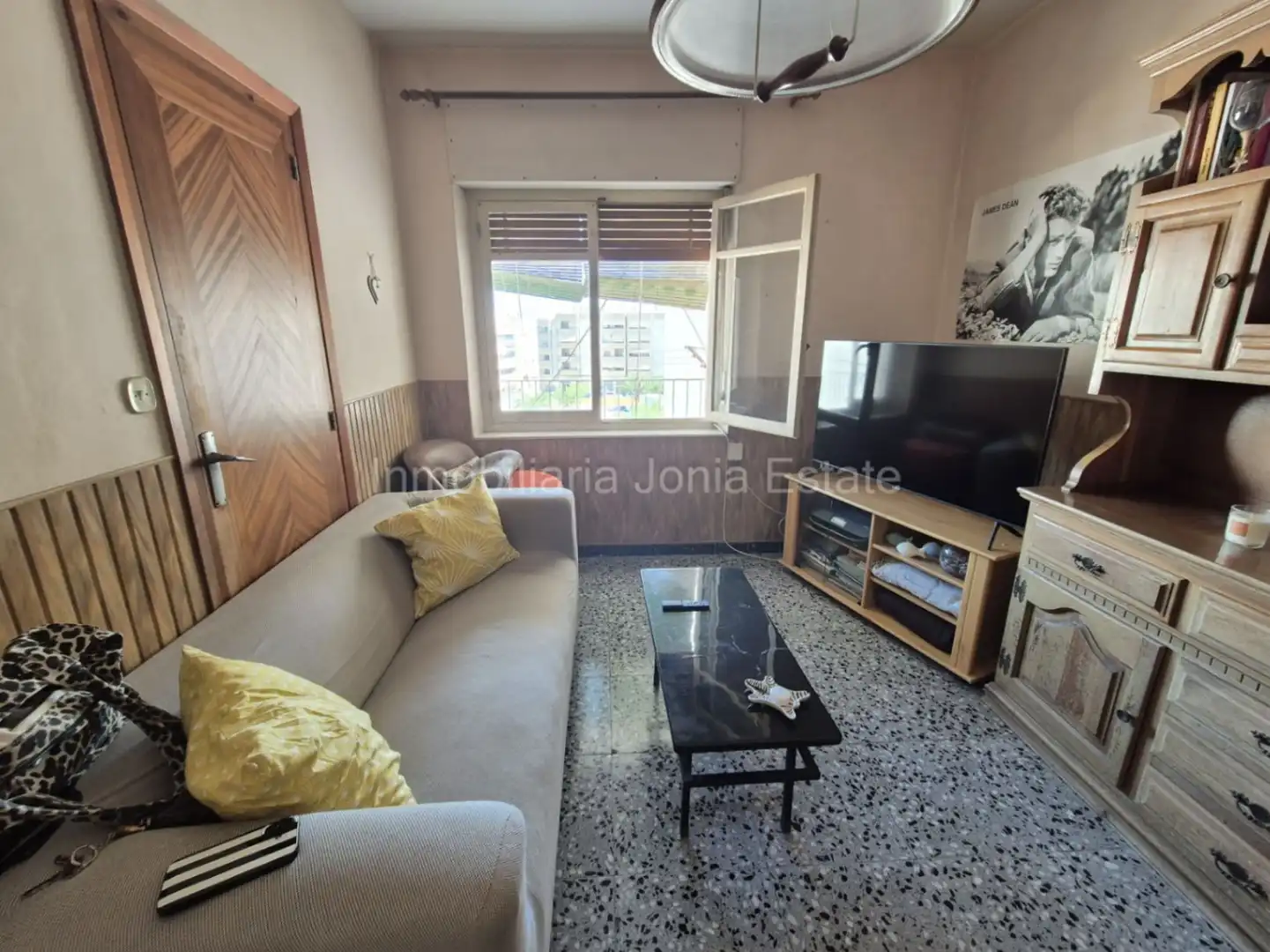 Sala d'estar de Apartament en venda en Villajoyosa / La Vila Joiosa amb Aire condicionat, Jardí privat i Terrassa