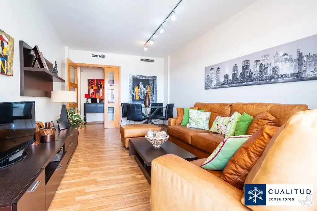 Living room of Flat for sale in Benicasim / Benicàssim  with Storage room