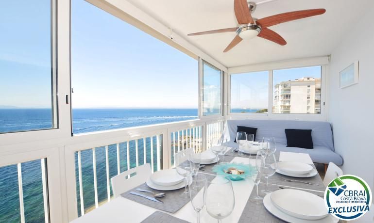 Dining room of Flat for sale in Roses  with Terrace