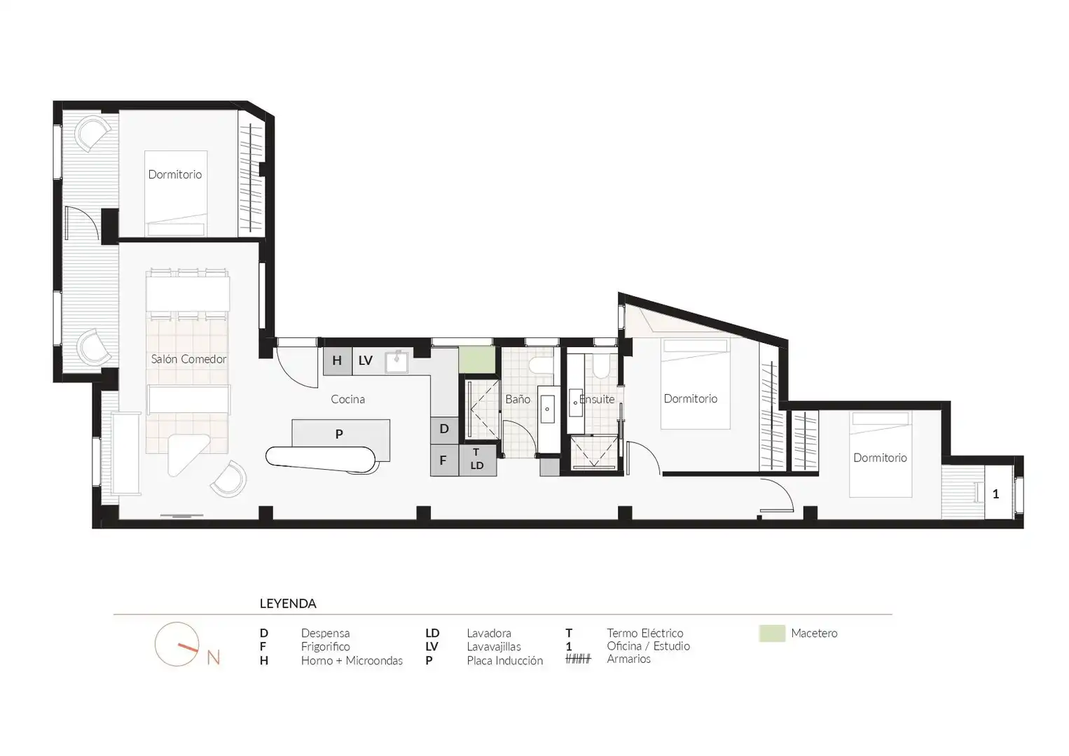 Flat with lift for sale in Calle Calle Calixto III, imagen 42