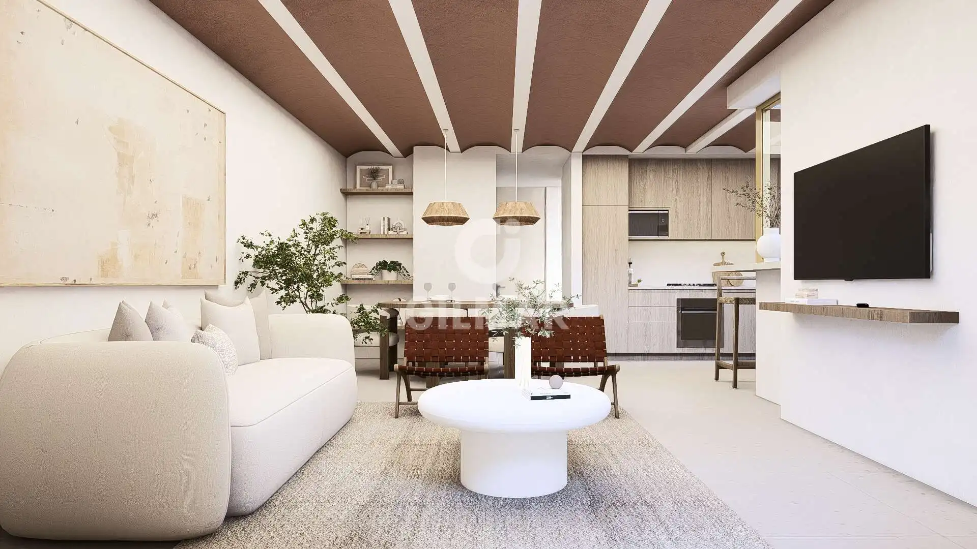 Living room of Duplexes for sale in Estepona