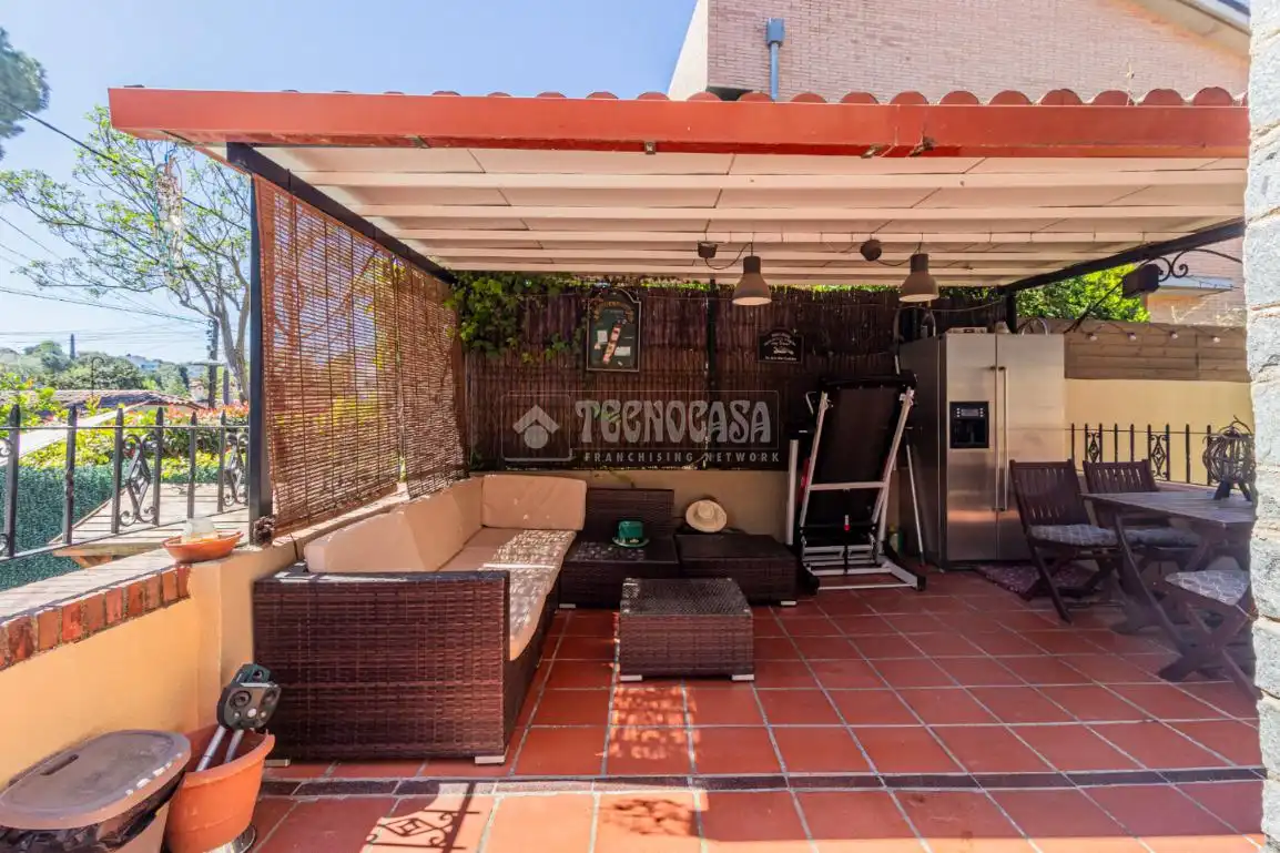 Terraza de Casa o chalet en venta en Sant Cugat del Vallès con Aire acondicionado, Calefacción y Trastero