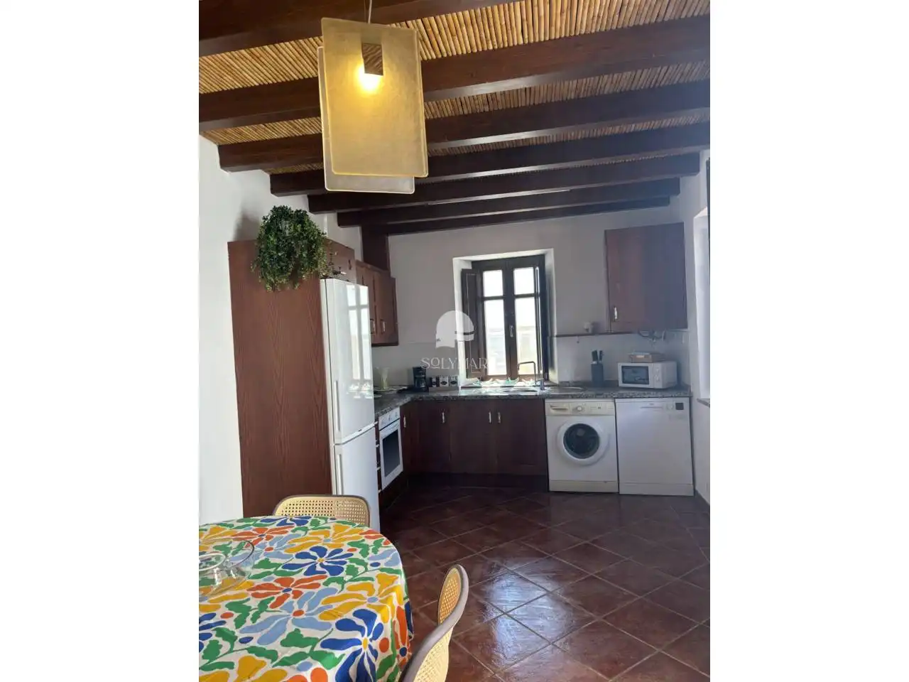 Küche von Country house zur Miete in Vélez-Málaga mit Klimaanlage und Möbliert