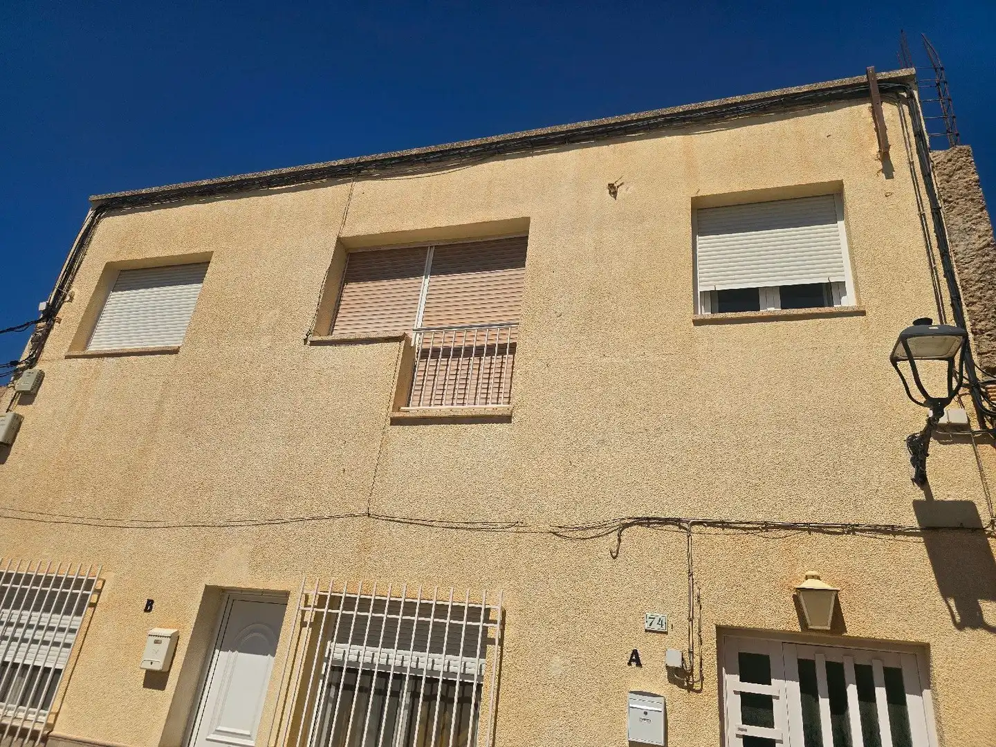 Exterior view of Flat for sale in Garrucha  with Terrace, Storage room and Furnished