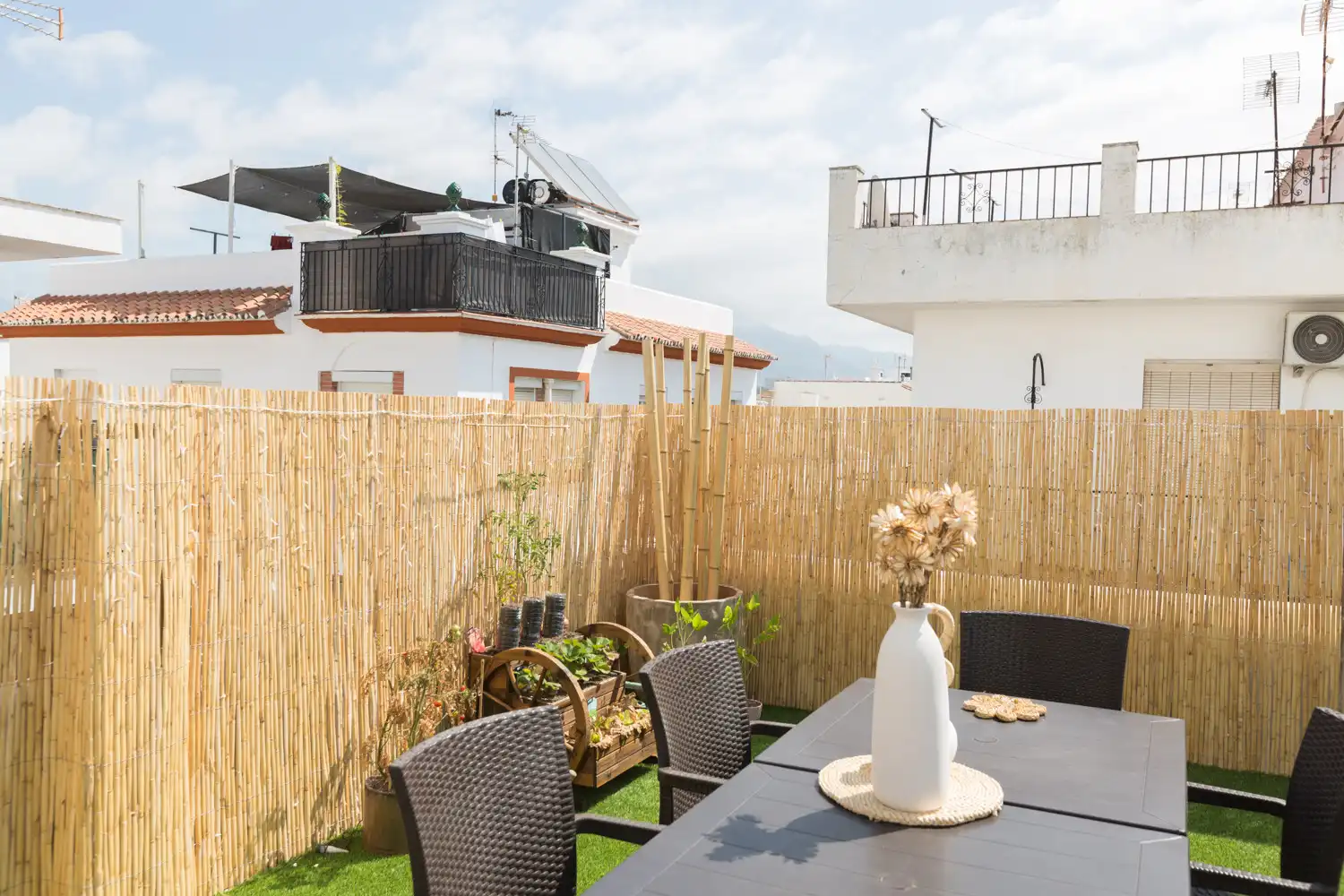 Terrace of Apartments for sale in Marbella  with Air Conditioner, Terrace and Furnished