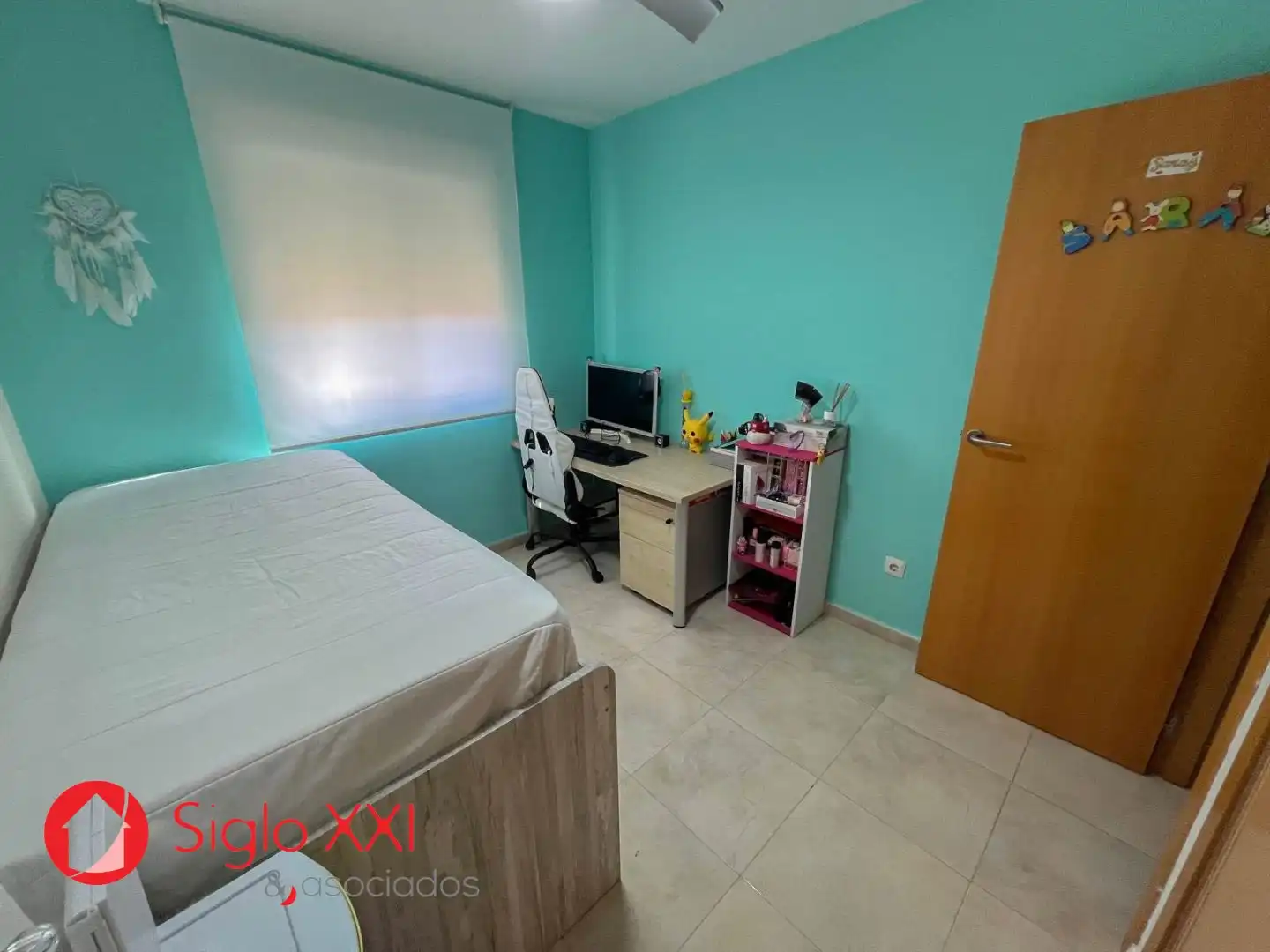 Schlafzimmer von Einfamilien-Reihenhaus zum Verkauf in Almazora / Almassora mit Klimaanlage, Heizung und Terrasse
