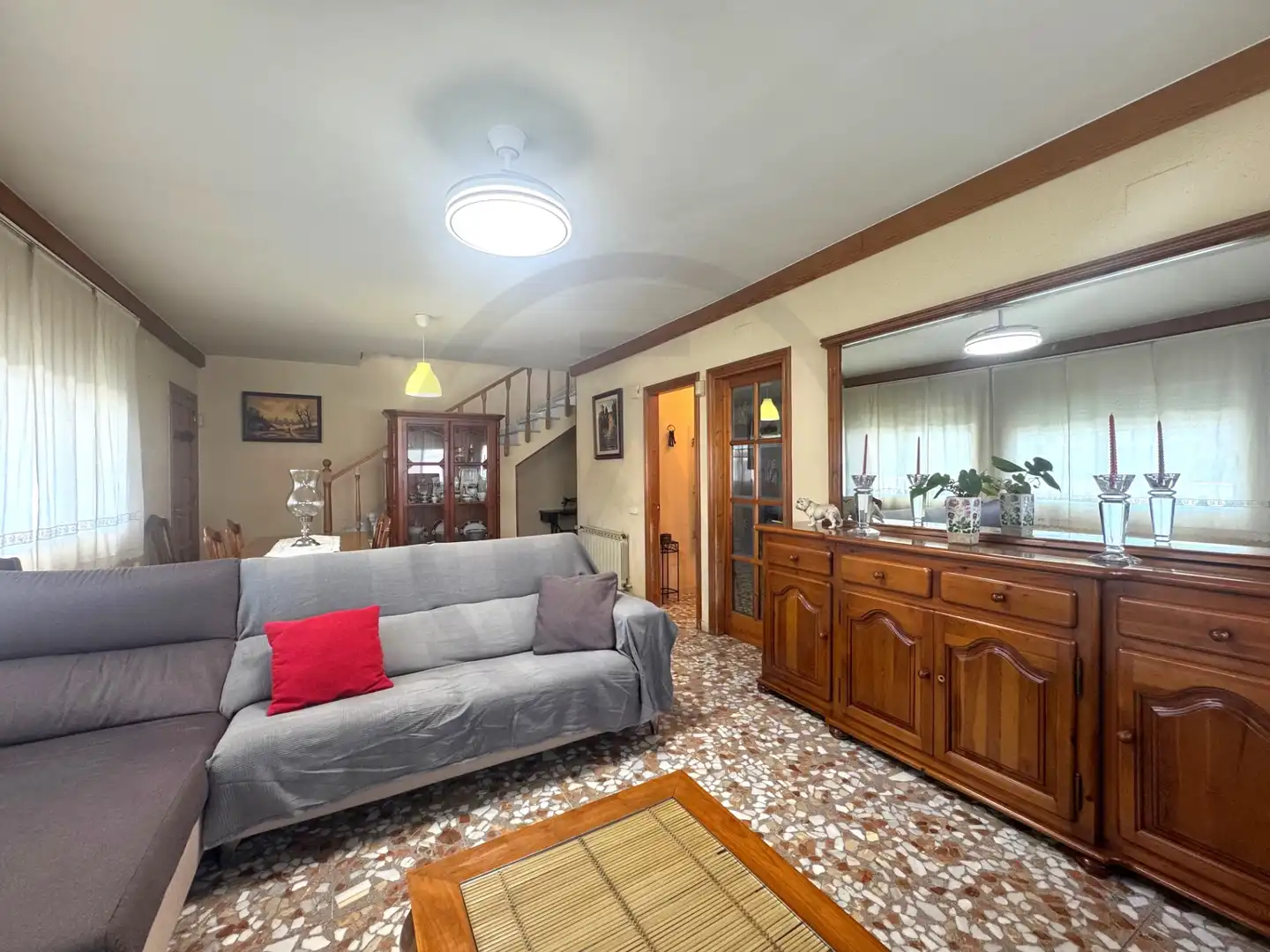 Sala de estar de Casa o chalet en venta en Vacarisses con Aire acondicionado, Calefacción y Jardín privado