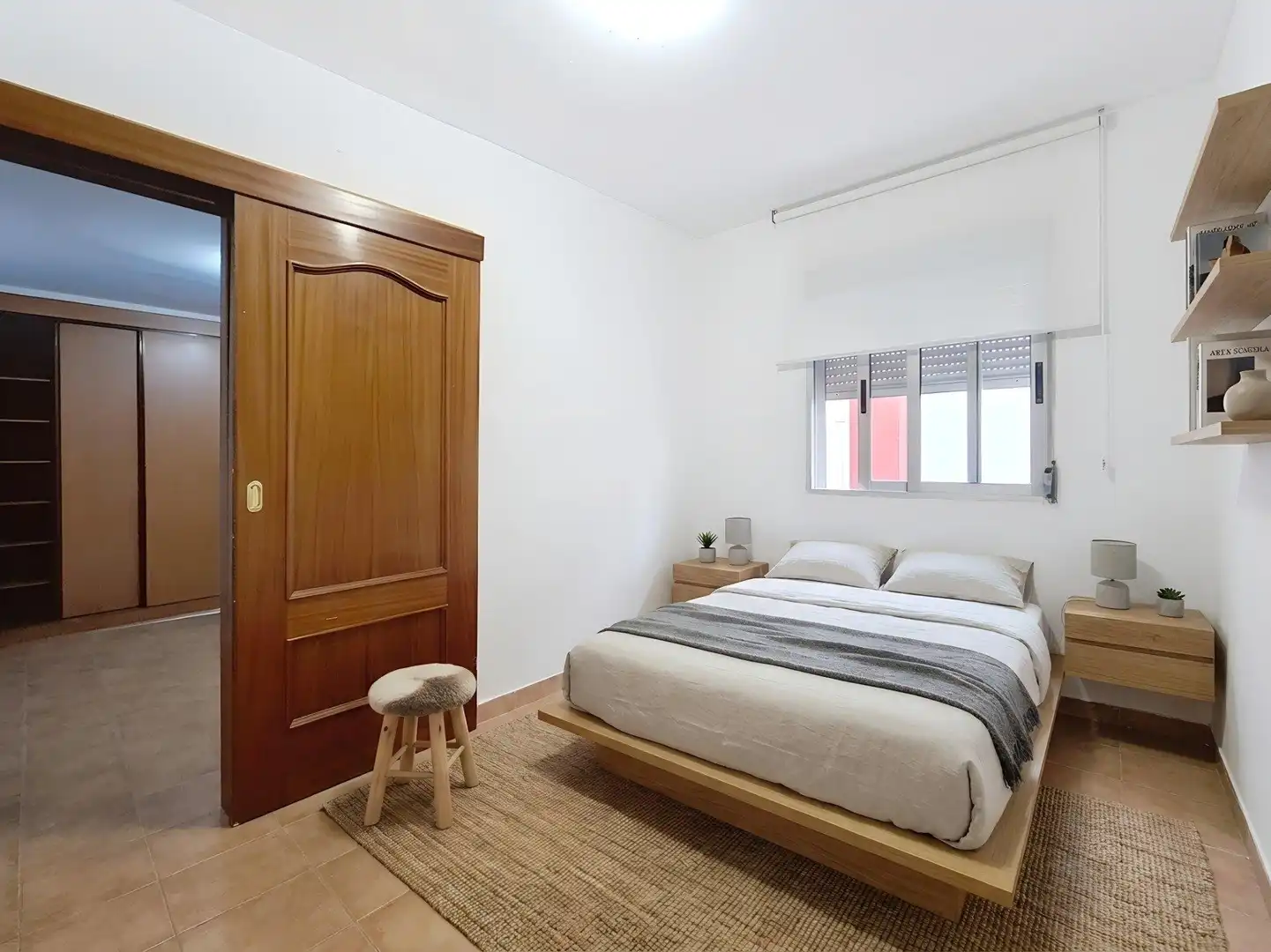Habitación de Casa adosada en venta en Castelló de Rugat