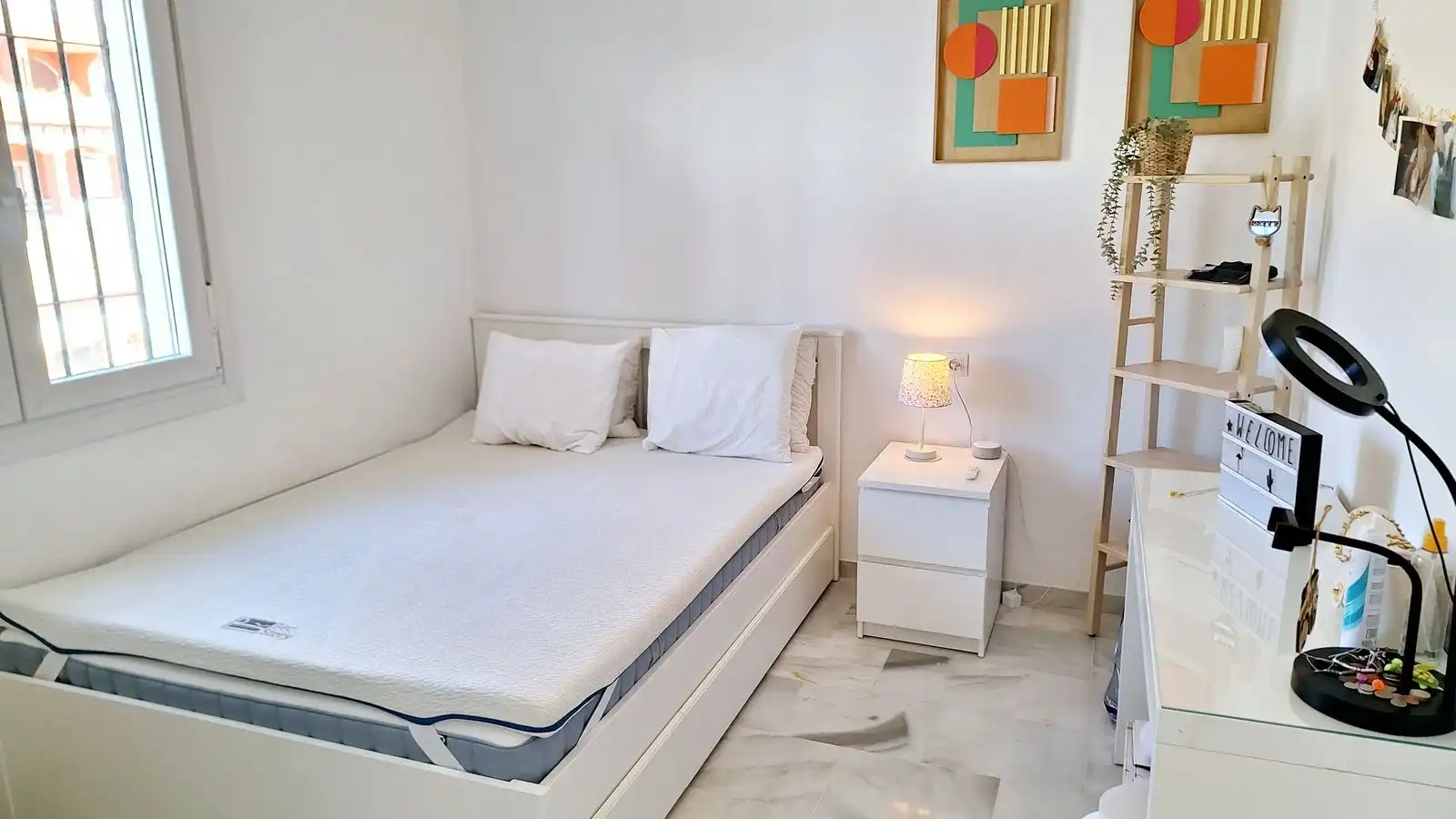 Habitación de Casa adosada en venta en Manilva con Aire acondicionado, Terraza y TV