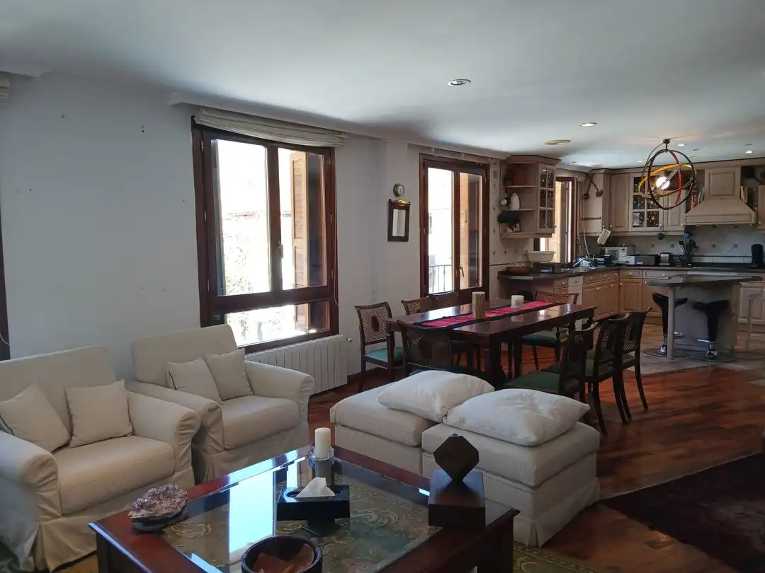 Sala de estar de Dúplex en venta en Ezcaray con Calefacción, Piscina y Balcón