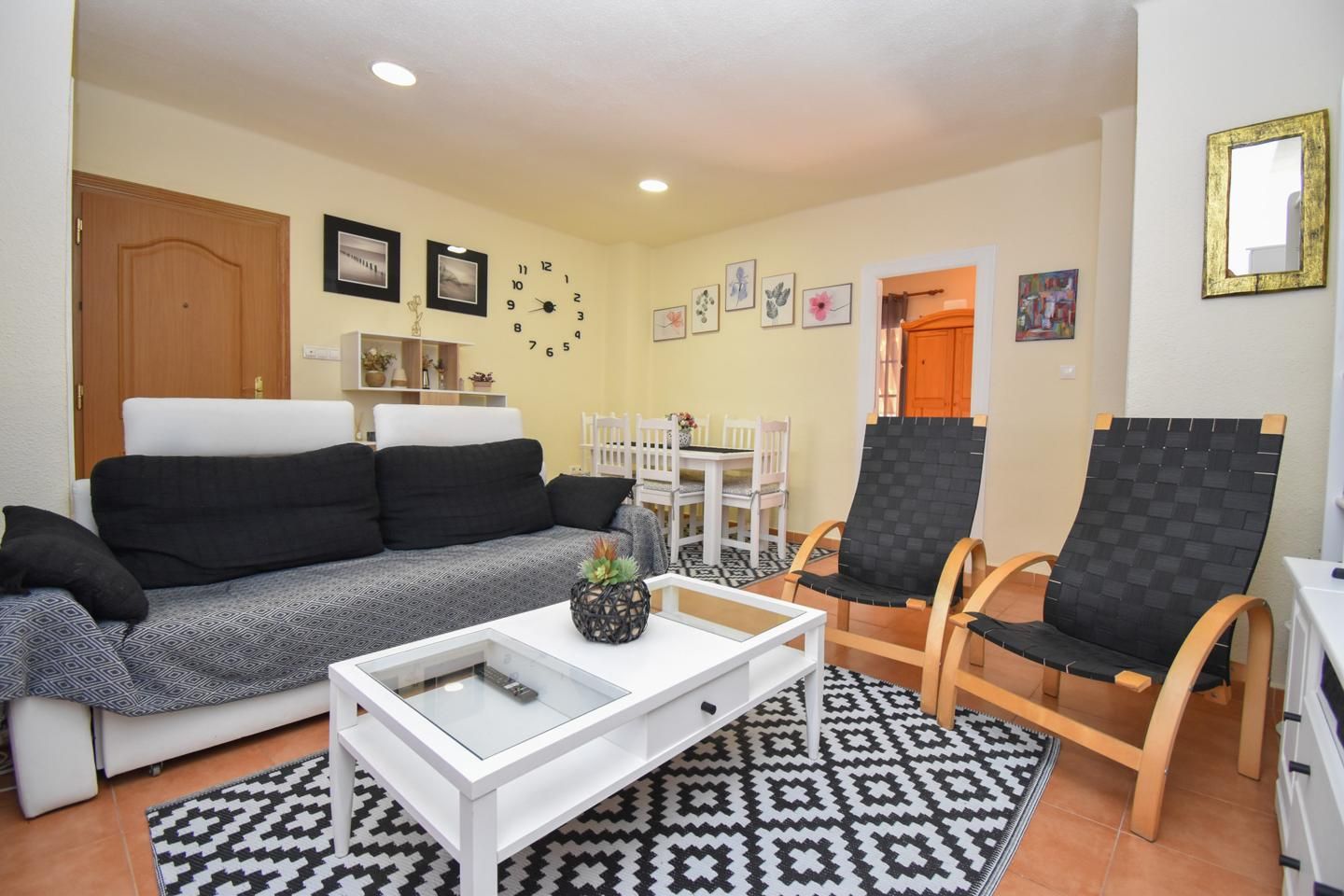 Sala d'estar de Pis en venda en Santa Pola amb Moblat