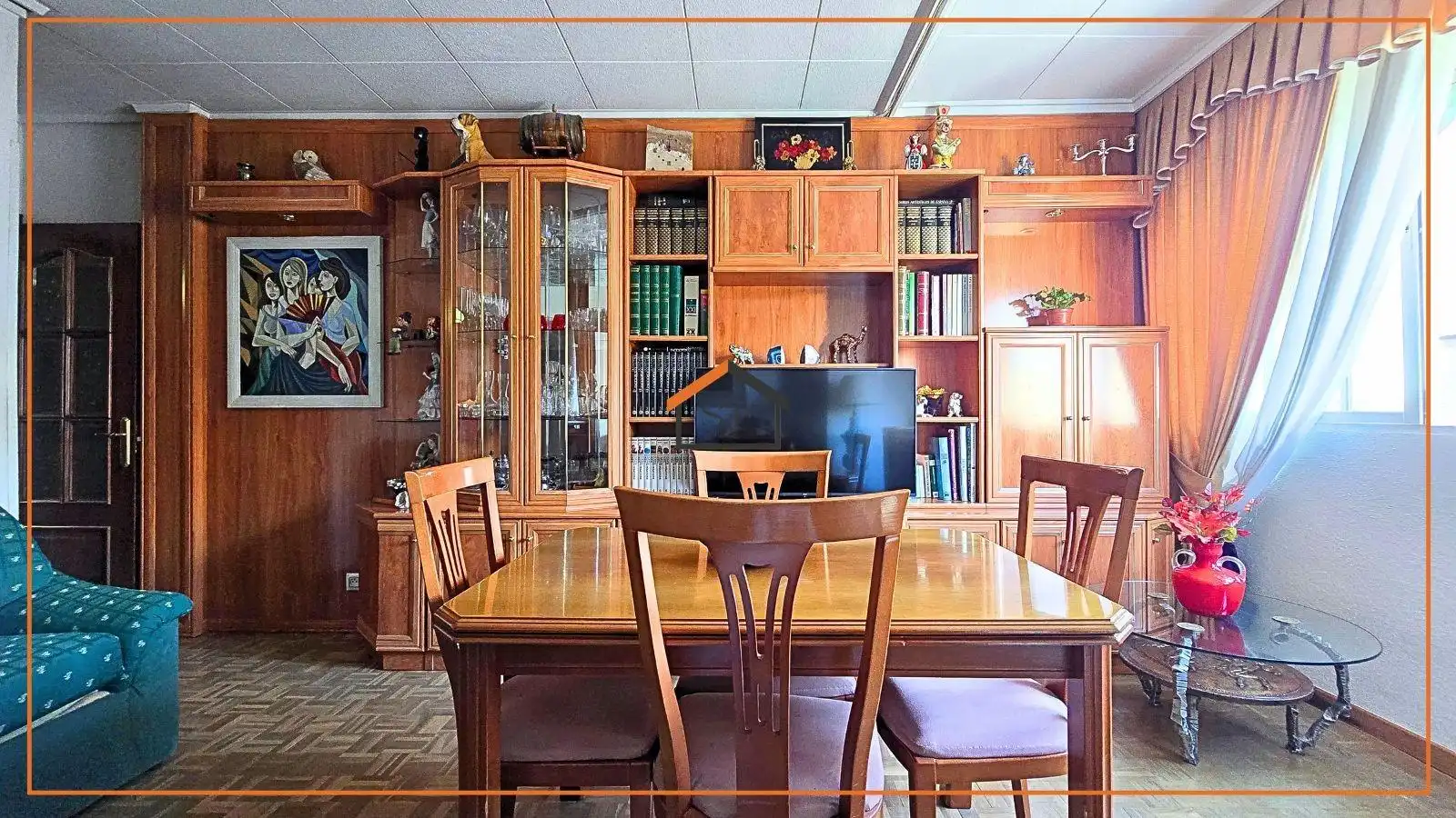 Esszimmer von Wohnung zum Verkauf in Madrid mit Klimaanlage, Heizung und Parkett