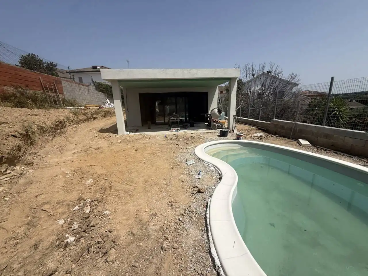 Piscina de Casa o xalet en venda en Lliçà d'Amunt amb Aire condicionat, Calefacció i Jardí privat