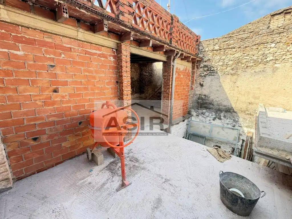 Vista exterior de Casa o xalet en venda en Benimuslem amb Terrassa