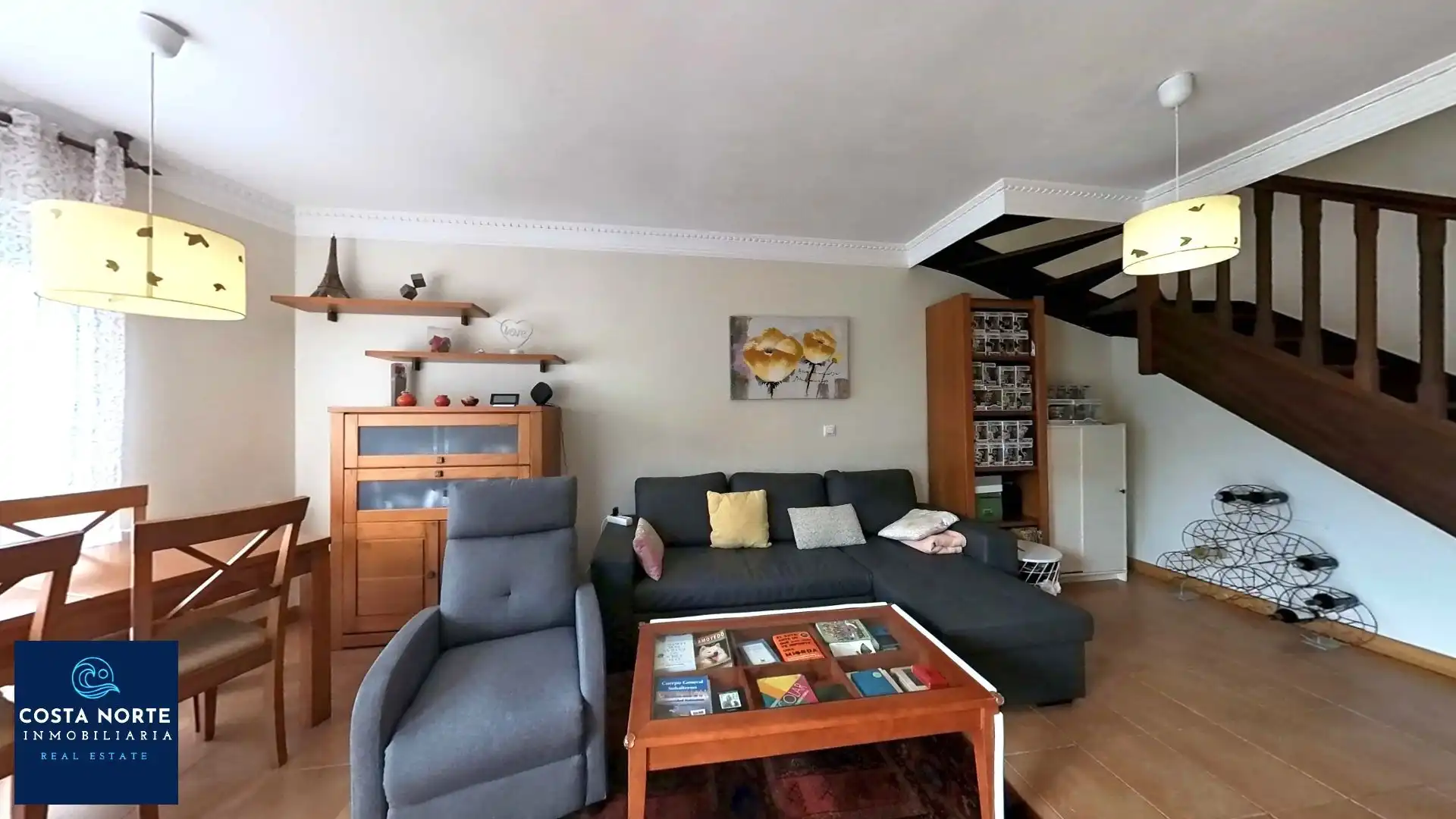 Sala de estar de Casa adosada en venta en Piélagos con Calefacción, Jardín privado y Terraza