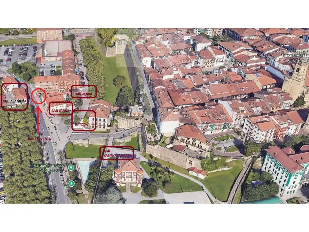 Exterior view of Commercial properties for sale in Hondarribia