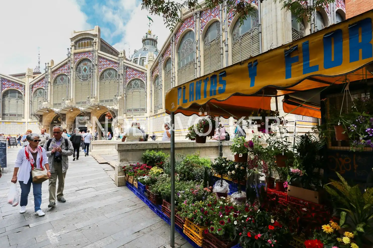 Außenansicht von Maisonette zur Miete in Valencia mit Klimaanlage, Heizung und Möbliert