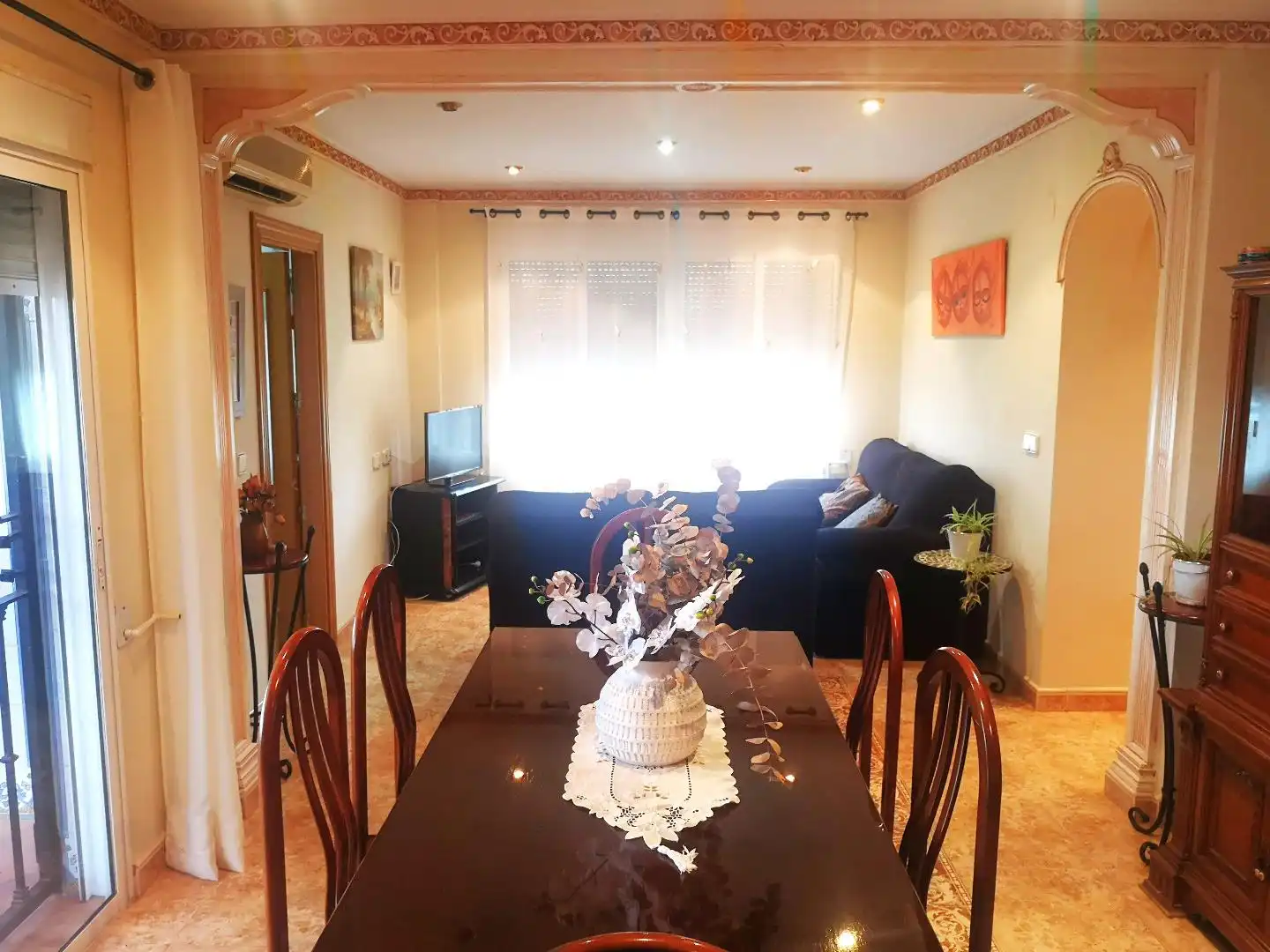 Living room of Houses for sale in Alzira  with Terrace, Storage room and Swimming Pool