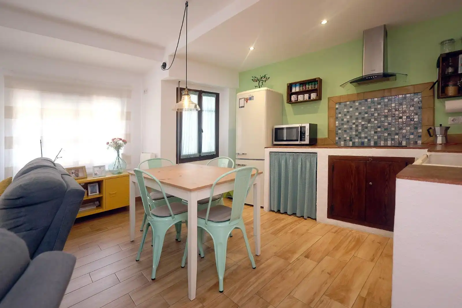 Cocina de Piso en venta en Valencia con Aire acondicionado, Parquet y Terraza