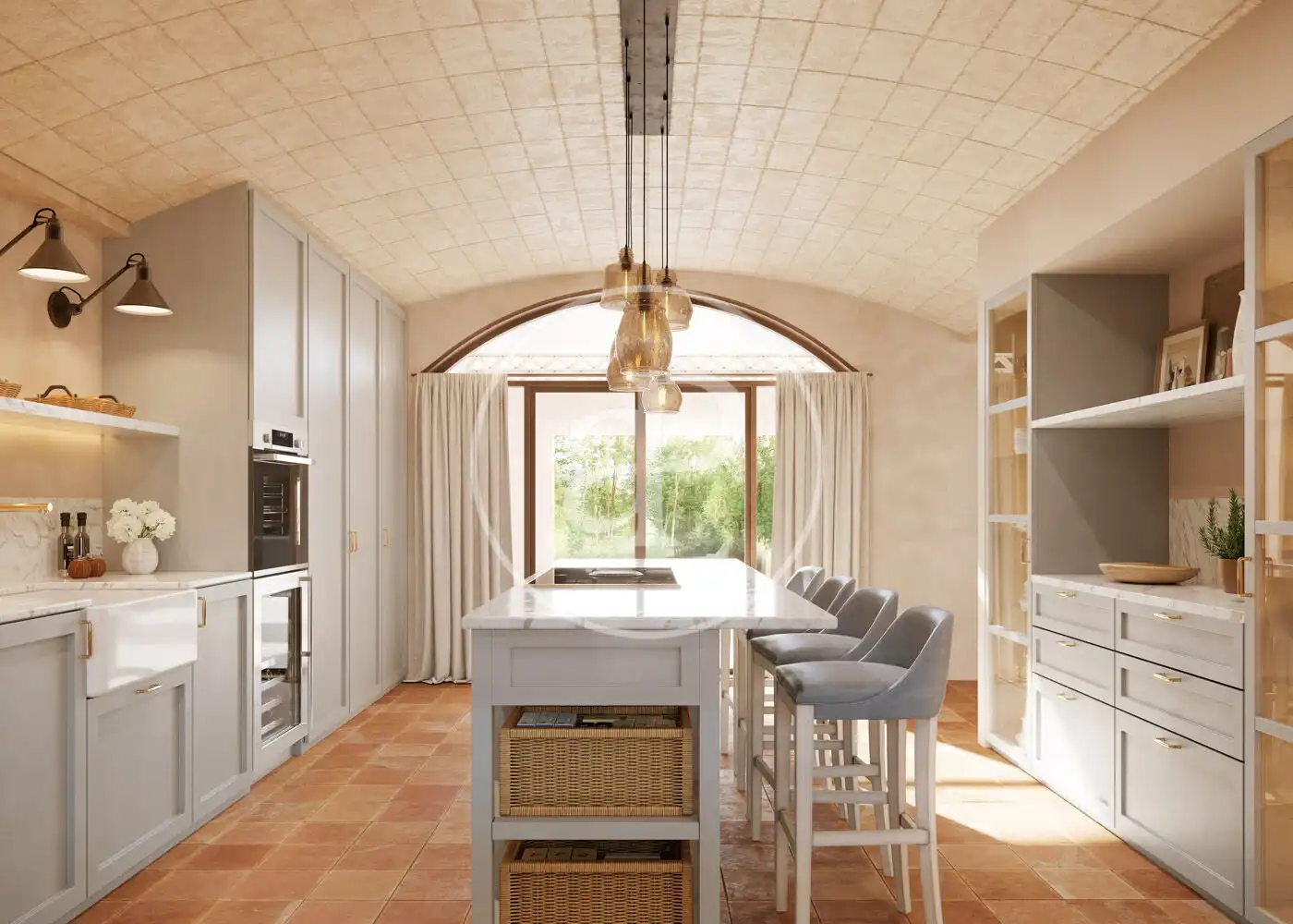 Cocina de Casa o chalet en venta en Gualta con Calefacción, Jardín privado y Terraza