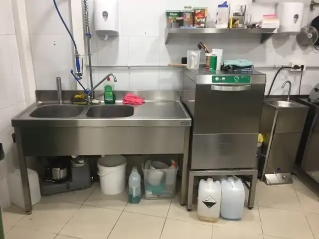Cocina de Local en traspaso en Manresa con Aire acondicionado, Calefacción y Amueblado