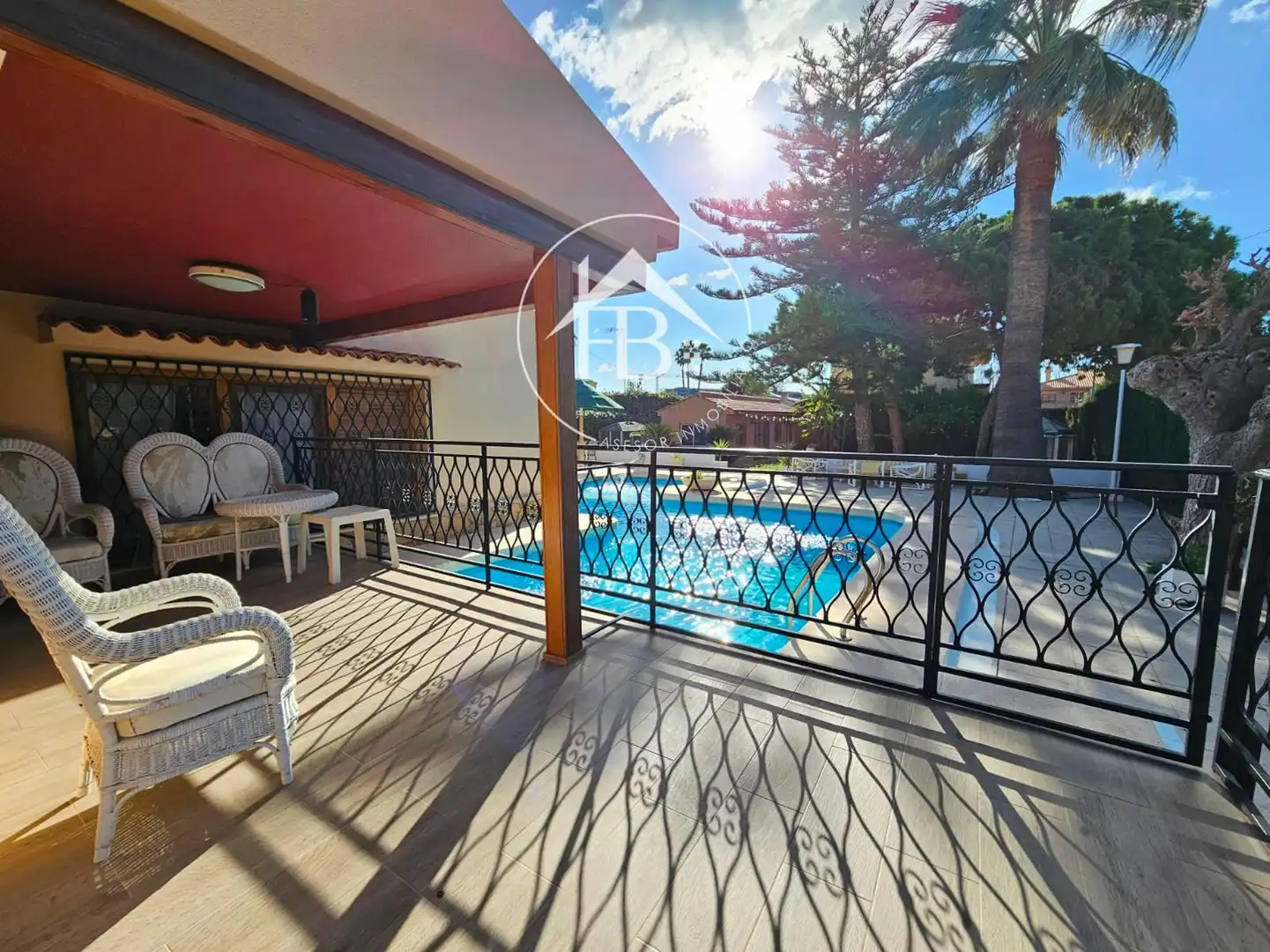 Piscina de Casa o chalet en venta en Mutxamel con Aire acondicionado, Calefacción y Trastero