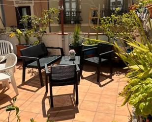 Terrace of Flat to rent in  Barcelona Capital  with Air Conditioner, Heating and Furnished