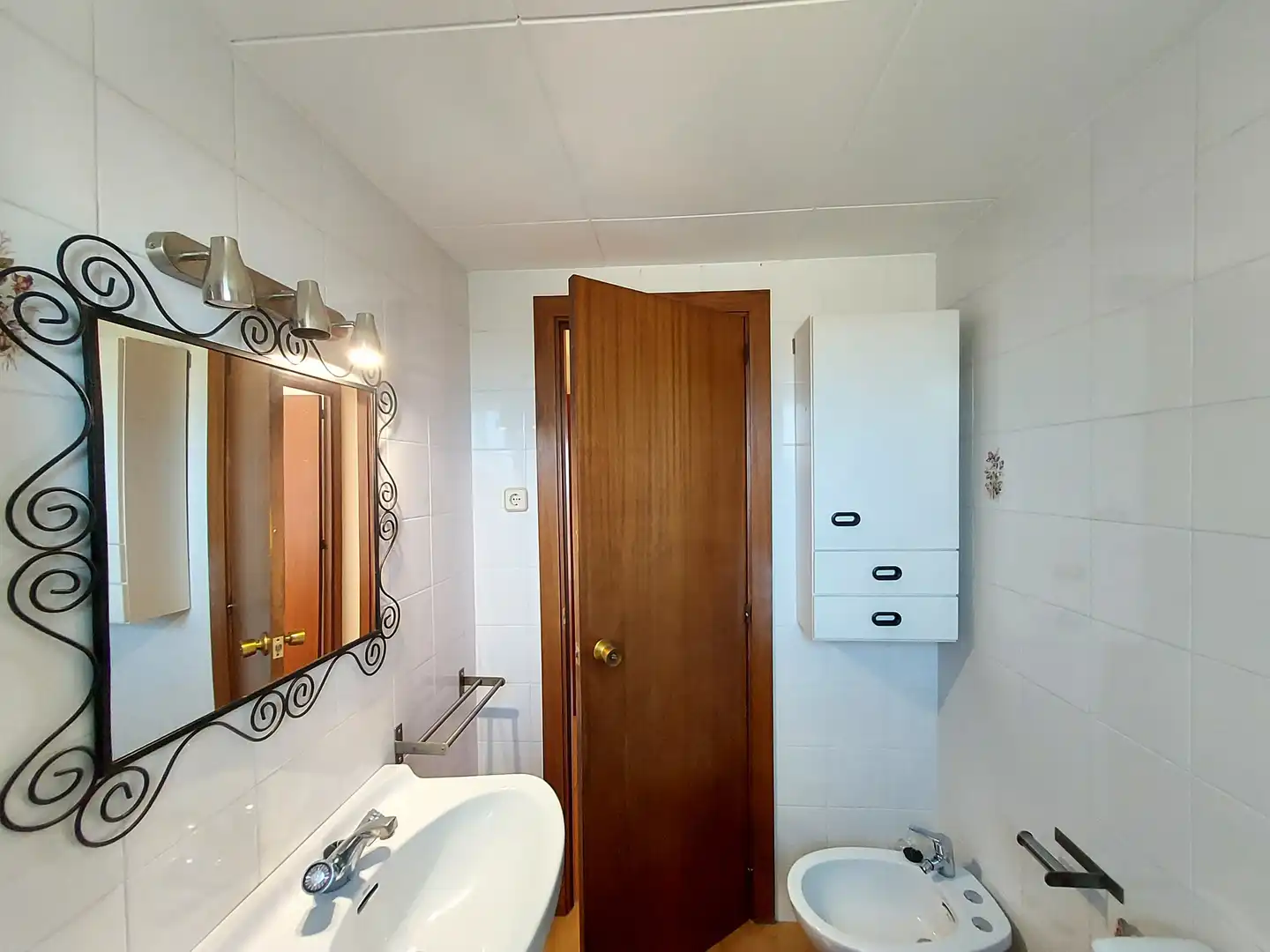 Baño de Apartamento en venta en El Vendrell con Terraza, Amueblado y Horno