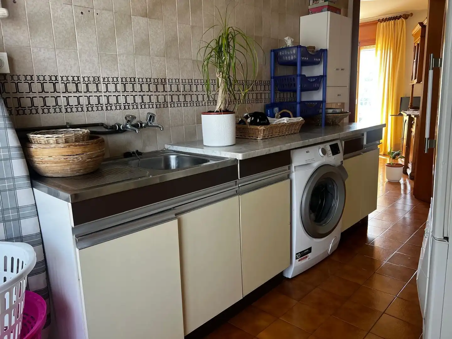 Cuina de Àtic en venda en Santa Coloma de Farners amb Aire condicionat, Calefacció i Terrassa