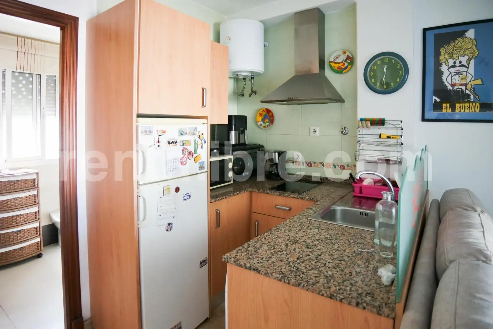Kitchen of Attic for sale in Jerez de la Frontera  with Air Conditioner, Terrace and Furnished