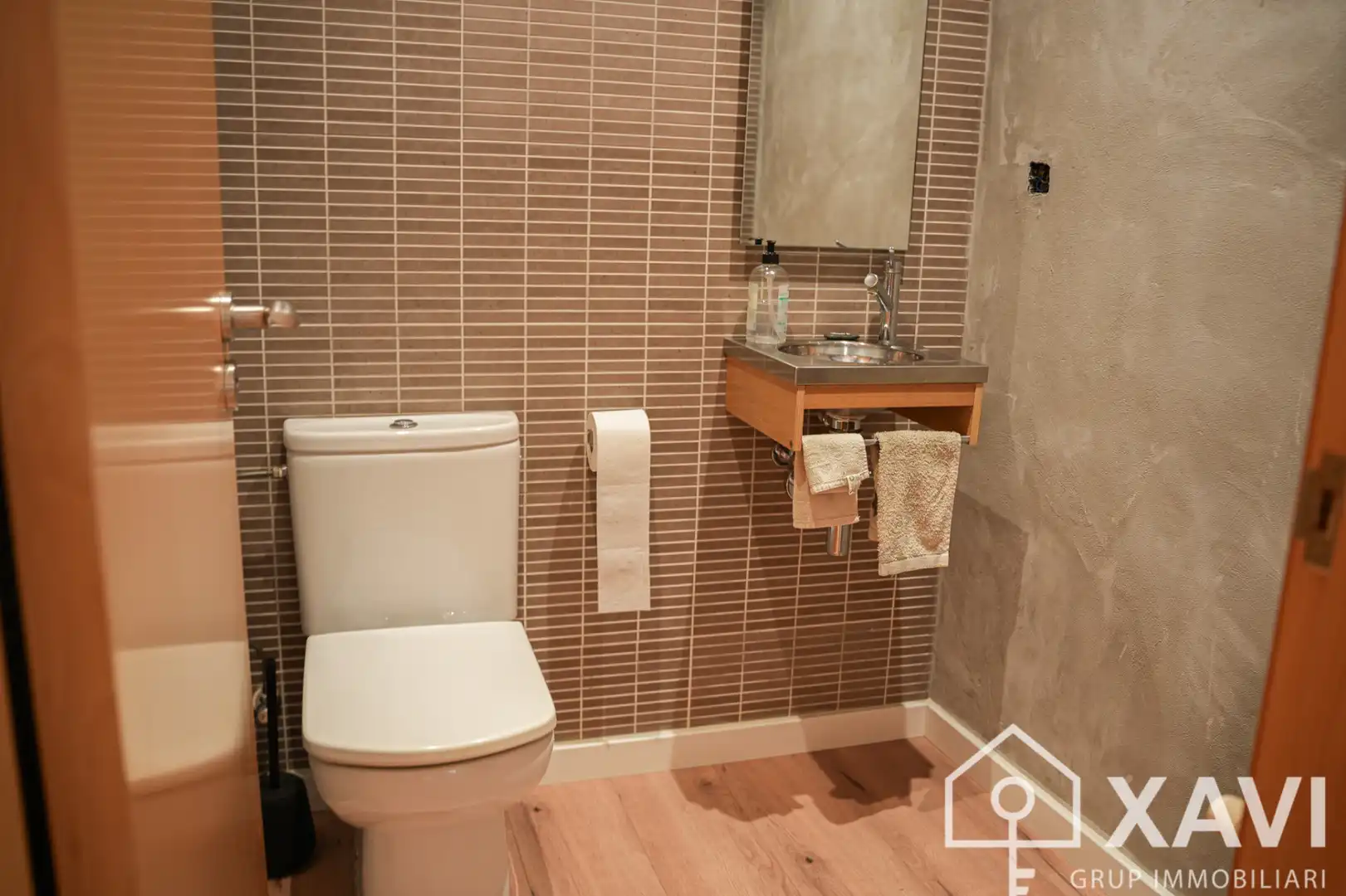 Baño de Casa adosada en venta en Cabrera d'Anoia con Aire acondicionado, Calefacción y Jardín privado