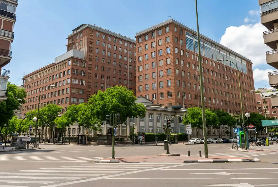 Exterior view of Flat for sale in Madrid  with Air Conditioner, Heating and Furnished