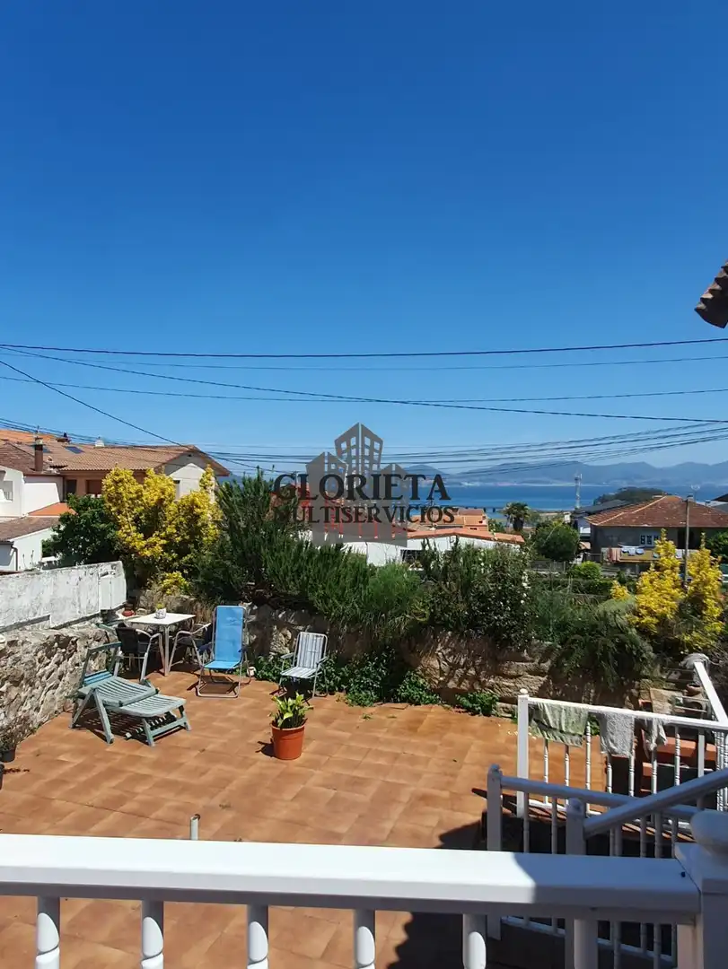 Exterior view of Houses for sale in Vigo   with Heating, Parquet flooring and Terrace