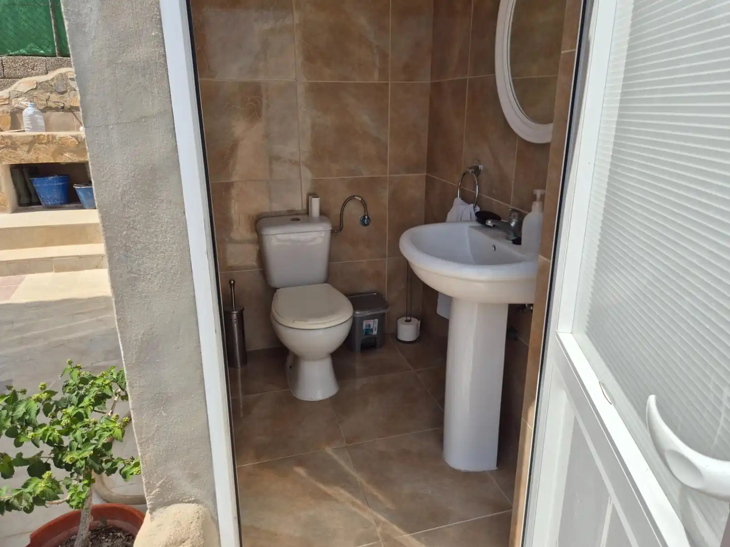 Baño de Casa o chalet en venta en Aspe con Aire acondicionado, Calefacción y Jardín privado