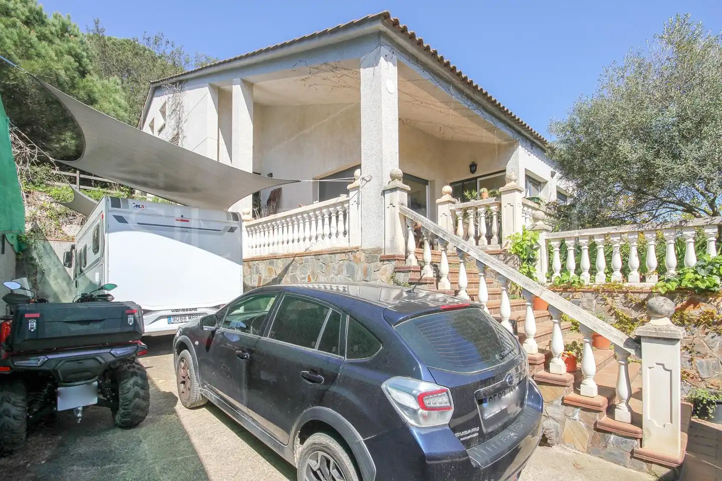Vista exterior de Casa o chalet en venta en Òrrius con Aire acondicionado, Calefacción y Jardín privado