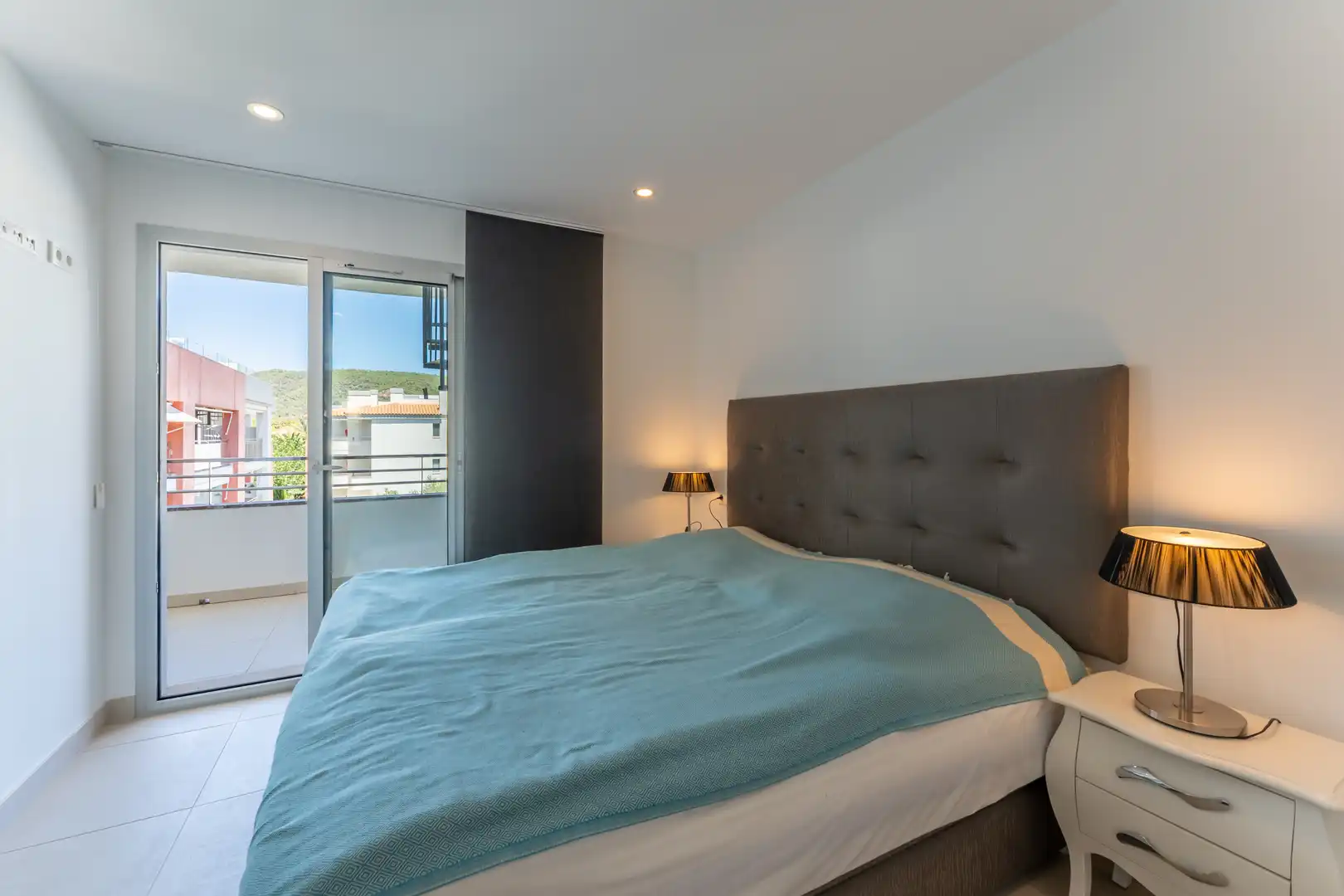 Schlafzimmer von Dachboden zum Verkauf in Son Servera mit Klimaanlage, Heizung und Abstellraum