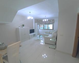 Living room of Duplex to rent in Málaga Capital  with Air Conditioner, Heating and Parquet flooring