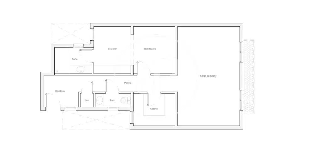 Flat for sale in El Poblenou