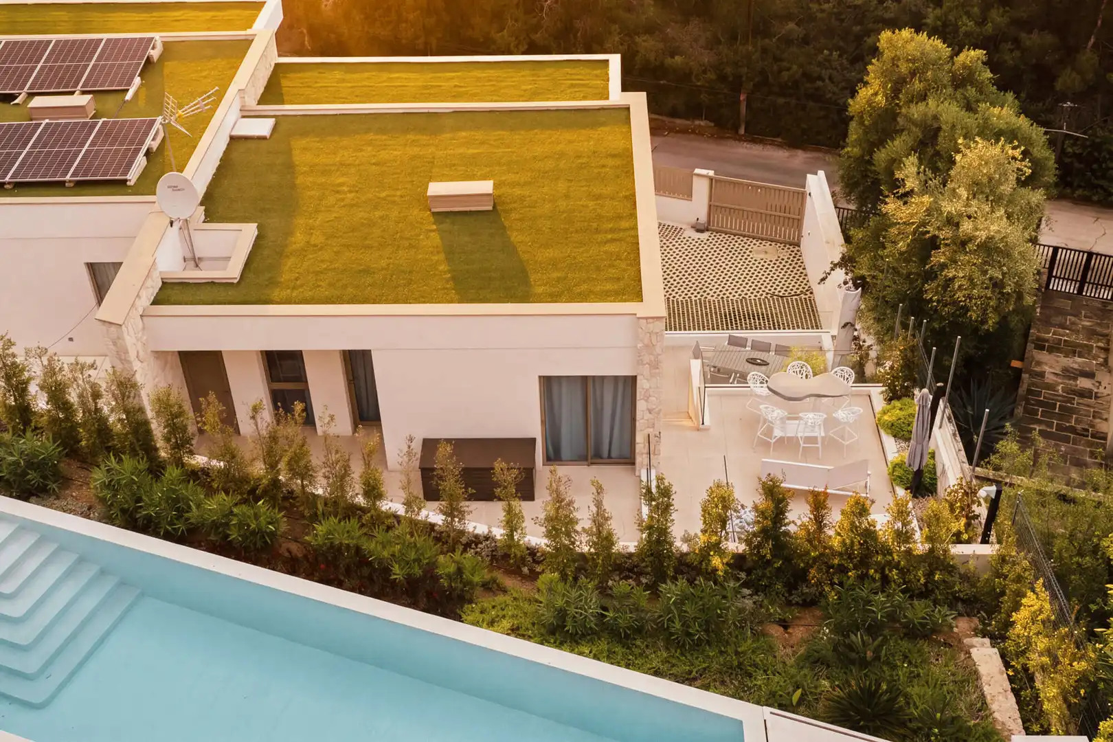 Terrasse von Einfamilien-Reihenhaus zum Verkauf in Capdepera mit Klimaanlage, Terrasse und Möbliert