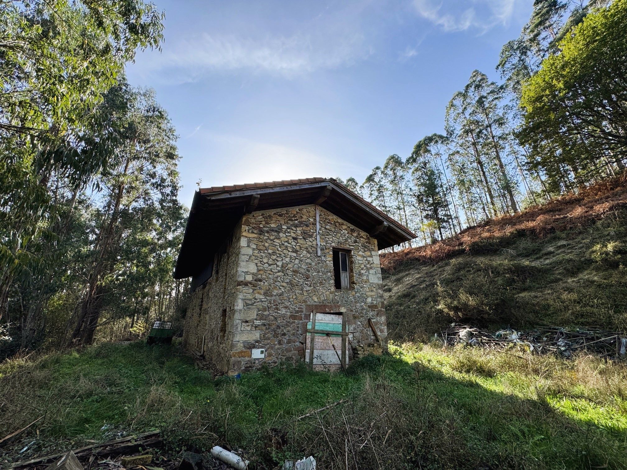 Vista exterior de Finca rústica en venda en Muxika
