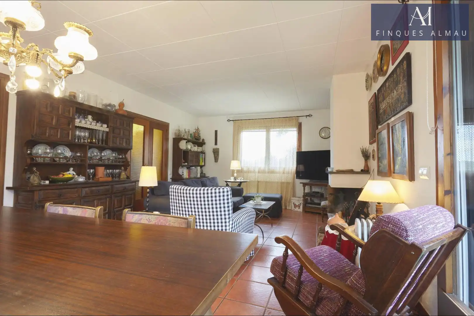 Sala de estar de Casa o chalet en venta en Sant Pere de Ribes con Calefacción, Jardín privado y Trastero