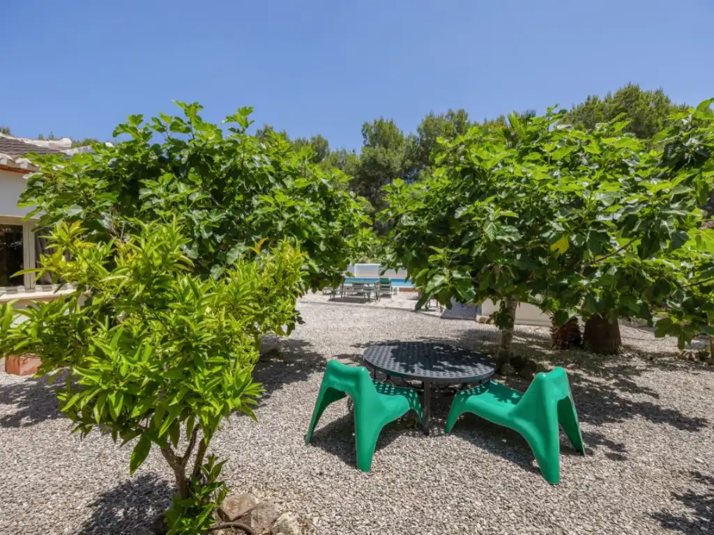 Garten von Haus oder Chalet zur Miete in Jávea / Xàbia mit Heizung, Privatgarten und Terrasse