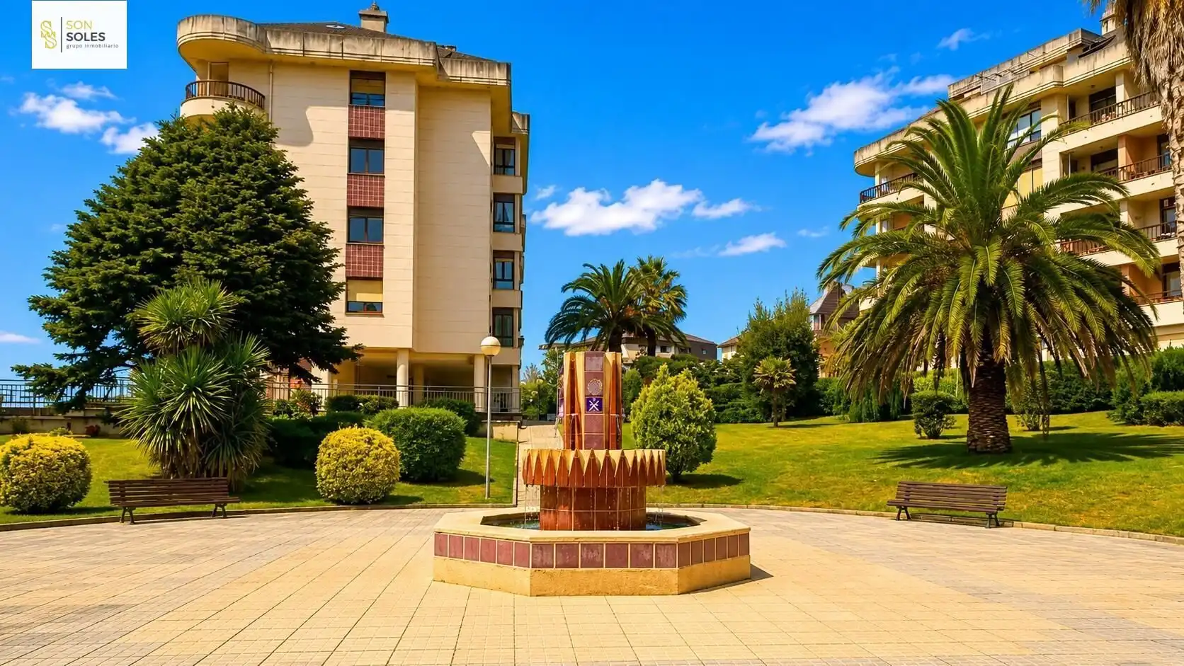 Vista exterior de Piso en venta en Santander con Calefacción, Jardín privado y Terraza