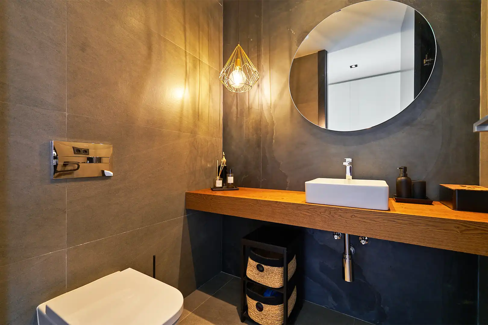 Baño de Casa o chalet en venta en Benahavís con Aire acondicionado, Calefacción y Jardín privado