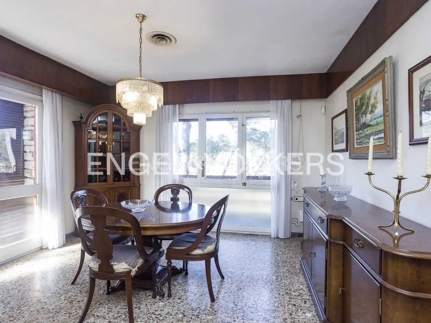 Comedor de Casa o chalet en venta en La Pobla de Claramunt con Calefacción, Jardín privado y Terraza