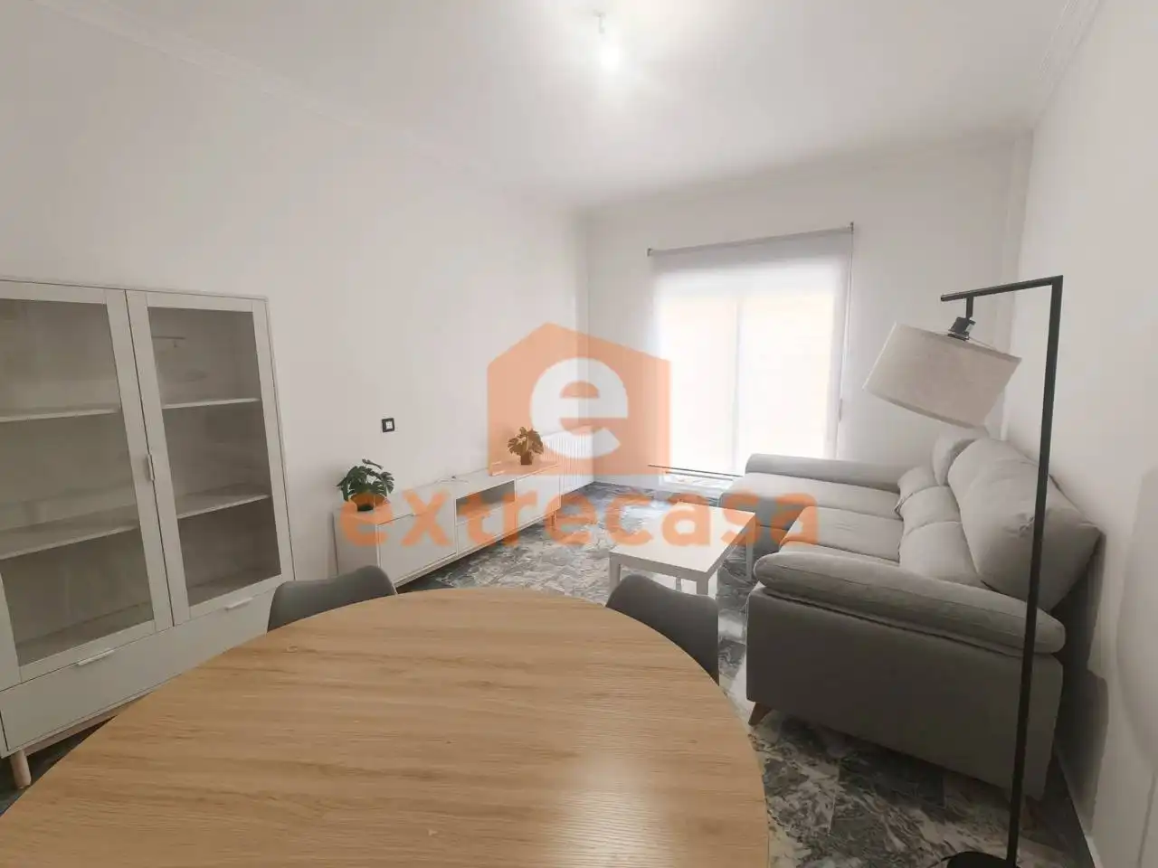 Sala d'estar de Apartament de lloguer en Badajoz amb Aire condicionat, Calefacció i Moblat
